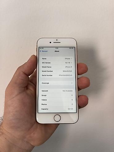 mobil phone: Iphone 8 sa 64gb memorije, icloud free, otključan za sve mreže — 7