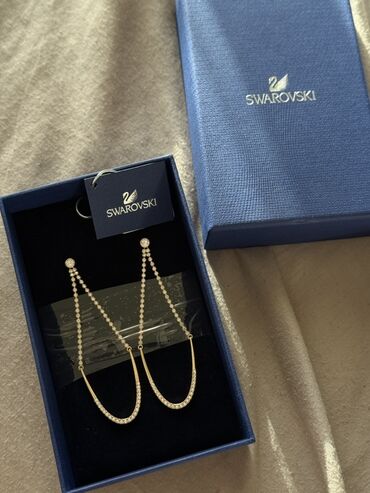Очки: Серьги, Swarovski