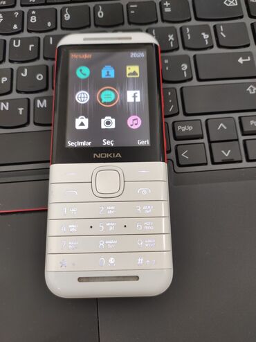 bakcell 099 nomreler: Nokia 5310, 16 GB, rəng - Ağ, İki sim kartlı
