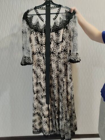 платья большого размера: Вечернее платье, С рукавами, M (EU 38)