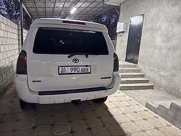Унаа: Toyota 4Runner: 2005 г., 0.4 - engine capacity л, Автомат, Бензин, Жол тандабас — 5