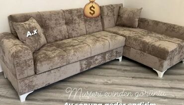 Sifarişlə divanlar: Künc divan, Parça, Bazalı, Açılan, Kitab — 14