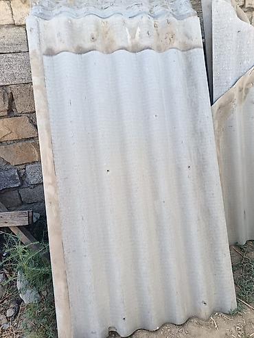 divar ucun sendvic panel: 100edede yaxndr Dalğalı şifer vərəqləri - Material: sement əsaslı — 1