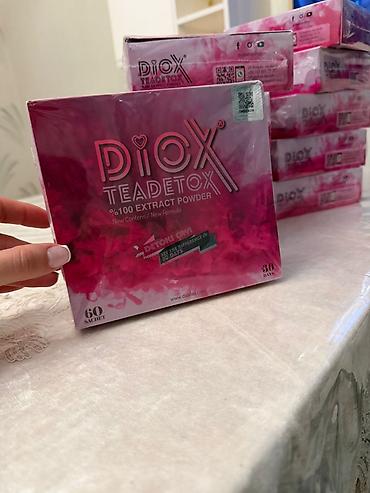 plom: Məhsul: DiOX Teadetox – 100% Extract Powder Xüsusiyyətlər: - Yeni — 1