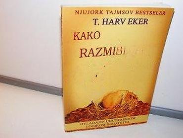 Knjige, audio i video formati: Kako razmišljaju milioneri t. harv eker2006 čarobna knjigamek povez — 3