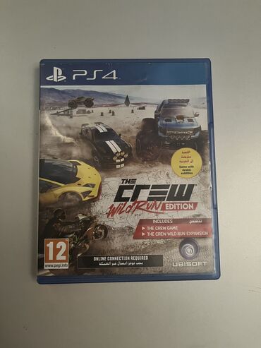 Oyun diskləri və kartricləri: The crew wildrun edition, tam ideal veziyetde karobka ve disk