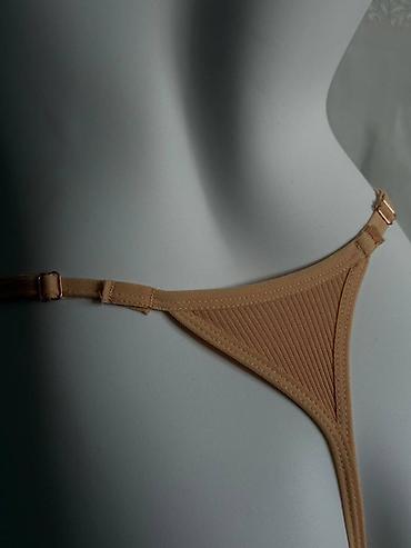 Трусики: Трусы-стринги женские, высокая посадка - Модель: минималистичные — 9