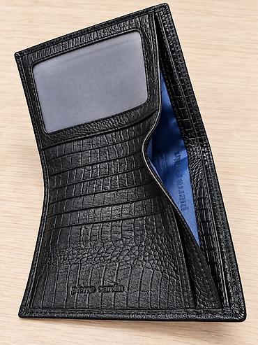 мужской пиджак: Pierre Cardin кошельки, портмоне, бумажники 1) 5800 сом (синий с — 5