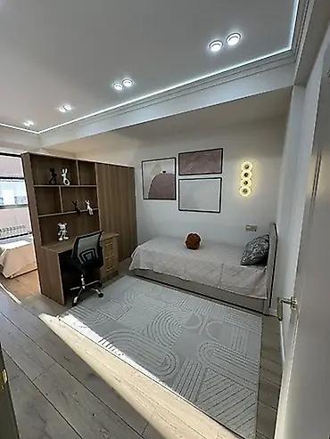 Продажа квартир: 3 комнаты, 107 м², Асанбай мкр Элитка, 11 этаж, Дизайнерский ремонт — 2