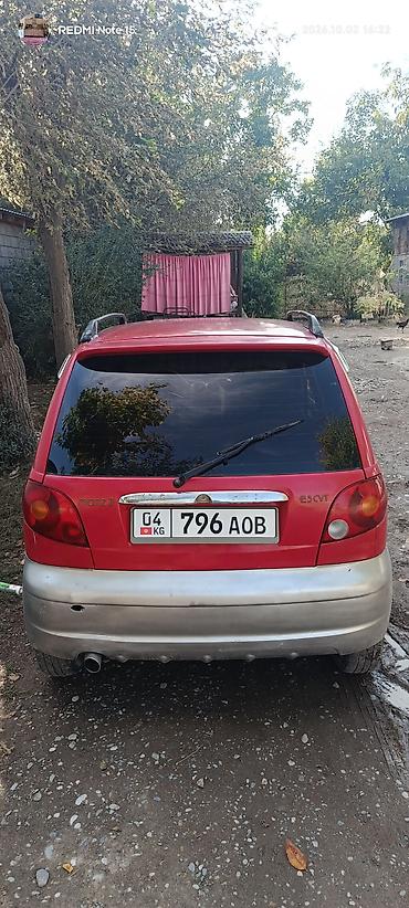 Daewoo: Daewoo Matiz: 2001 г., 0.8 л, Механика, Бензин, Хэтчбэк — 4