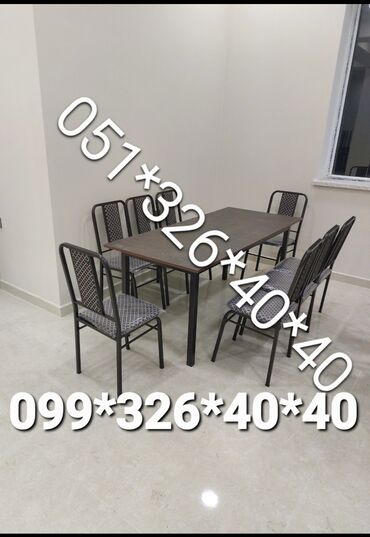 Sifarişlə masa və oturacaq dəstləri: Dördbucaq masa, Mətbəx üçün, Qonaq otağı üçün, Dəhliz üçün, 4 nəfər, Açılan, Azərbaycan, Zəmanətli -da lalafo.az — 2 Sifarişlə masa və oturacaq dəstləri: Dördbucaq masa, Mətbəx üçün, Qonaq otağı üçün, Dəhliz üçün, 4 nəfər, Açılan, Azərbaycan, Zəmanətli — 2