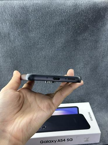 Samsung: Samsung Galaxy A54 5G, Б/у, 128 ГБ, цвет - Черный, В рассрочку — 10