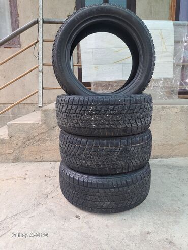 шины на пассат: Шины 225 / 50 / R 17, Зима, Б/у, Комплект, Легковые