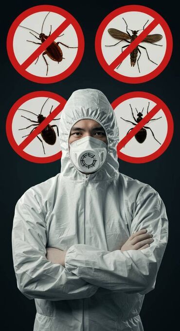 Дезинфекция, дезинсекция: Дезинфекция, дезинсекция, | Клопы, Блохи, Тараканы, | Транспорт, Офисы, Квартиры