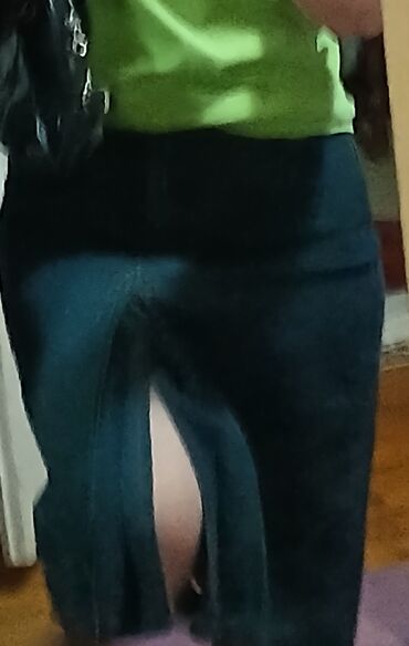 Pantalone: L, Visok struk, Ravne nogavice — 6