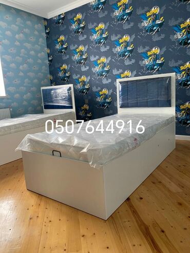 taxt üçün matras: Новый, Односпальная кровать, С подъемным механизмом, С матрасом, Без выдвижных ящиков, Азербайджан
