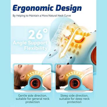 Handheld Massagers: Električni masažer za vrat i daljinski upravljač intenziteta — 4