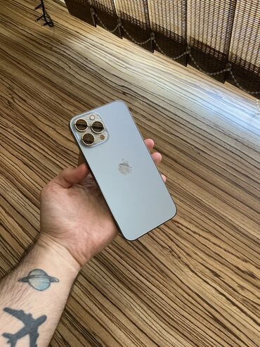 iphone 13 en ucuz: IPhone 13 Pro Max, 256 GB, Sierra Blue, Simsiz şarj, Face ID