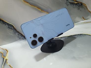Мобильные телефоны и аксессуары: Redmi, Redmi 12, Б/у, 128 ГБ, цвет - Голубой, 1 SIM, 2 SIM — 4