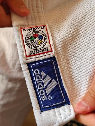 ag kurtka: İdman dəsti, Adidas, rəng - Ağ — 5