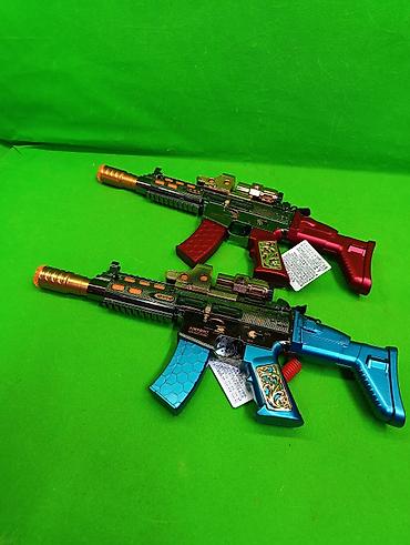 Оюнчуктар: 🔫 Игрушечный автомат с эффектом дыма — яркие впечатления от игры! 🔥 ⚡ — 2