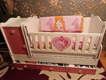 mothercare beşik: Qız üçün, İşlənmiş, Dördbucaq, Beşik, Dəst ilə, Matras ilə, Yellənmə mexanizmi ilə — 4