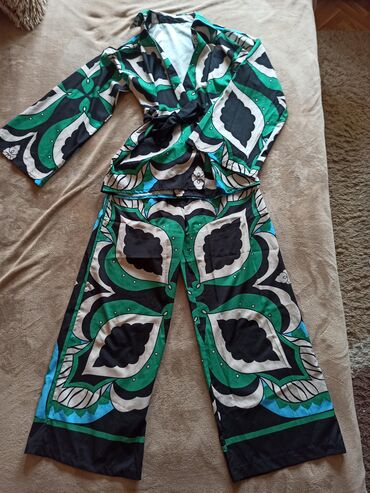 maslinasto zeleni sako: Zara, M (EU 38), Print, color - Multicolored
