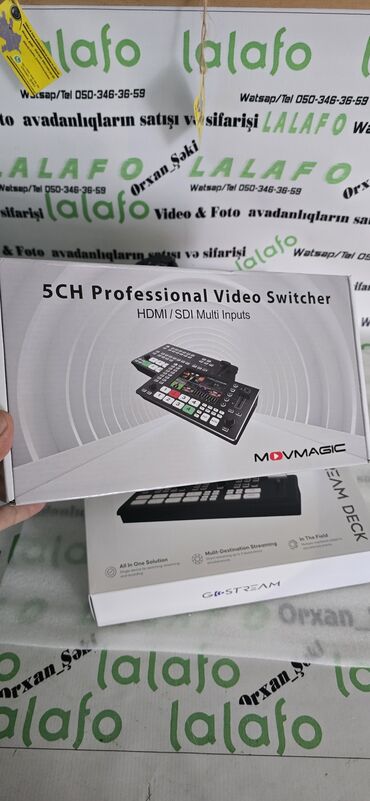 Digər foto və video aksesuarları: MOVMAGIC 5CH Professional Video PTS Pult – HDMI/SDI çox girişli — 1