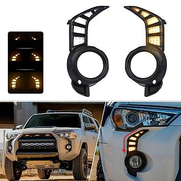4runner: На Toyota 4runner 285 кузов Светодиодные ДХО/поворотники для переднего — 1