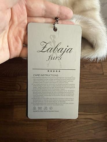 Шубы: Шуба из норки Zabaja Furs - Натуральная норка светлого молочного — 1