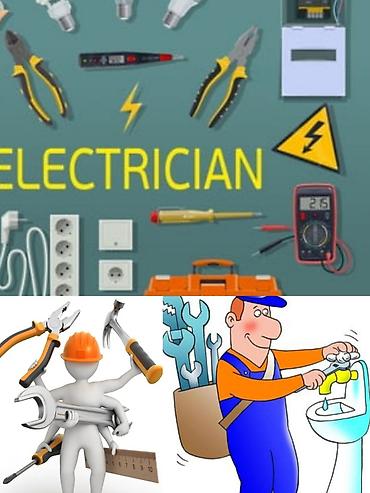 электро ударная установка: Elektrik və Santexnik işləri görürəm tok işləri su təmir bərpa — 1