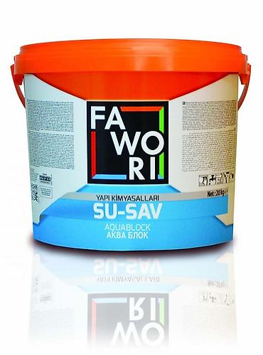 Гидроизоляционная мастика FAWORI SU-SAV AQUABLOCK (Аква Блок), 20 кг lalafo.kg да Гидроизоляционная мастика FAWORI SU-SAV AQUABLOCK (Аква Блок), 20 кг