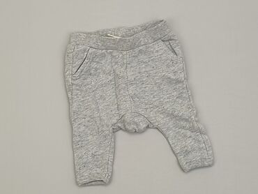 legginsy jasno szare: Spodnie dresowe, H&M, Wcześniak, stan - Dobry