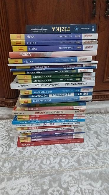 Testlər: Abituriyent hazırlığı üçün dərs vəsaitləri və test topluları dəsti — 1