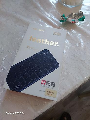 iphonu: HOJAR Leather telefon qabı – iPhone 11 Pro üçün tezedir istifade — 4
