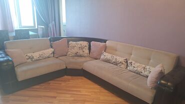 kunc divan satiram: Künc divan, İşlənmiş, Açılan, Bazalı, Parça, Çatdırılma yoxdur