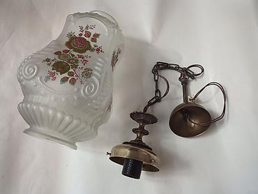 İşıqlandırma: Çılçıraq, 1 lampa, Şüşə — 2
