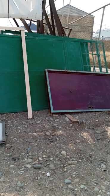 Reykalar, taxtalar: Tikinti materialları taxta darvaza qapi demir sifer. - Taxta şalban — 15