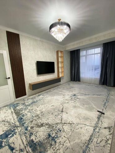 2 комнатная квартира в джале: 1 бөлмө, 42 кв. м, Элитка, 9 кабат, Евроремонт