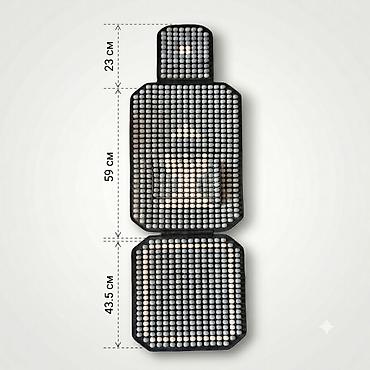качалка сидения: Чехлы цвет - Серый, Новый, Самовывоз, Платная доставка — 1