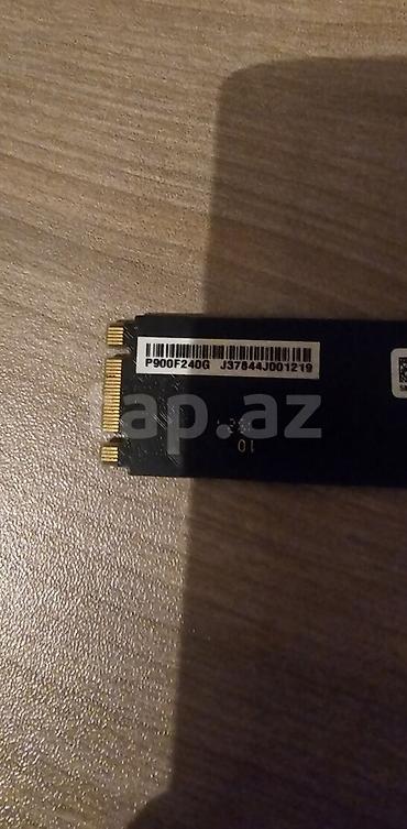 ssd qiyməti: M.2 NVMe SSD modul - Model: P900F240G (etiketdə göstərilib) - Tutum — 1