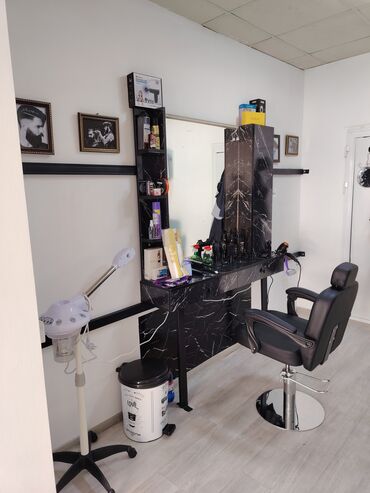 Salon, tibbi mebel dəsti: Peşəkar bərbər-layihəsi üçün tam avadanlıq dəsti - Bərbər iş stolu və — 2
