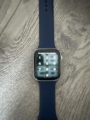 apple watch 2 цена бишкек: Смарт‑часы с прямоугольным сенсорным дисплеем и синим 44силиконовым — 2
