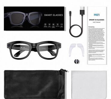 Для зрения очки: Умные очки M01 Smart AI Glasses - Классическая оправа с