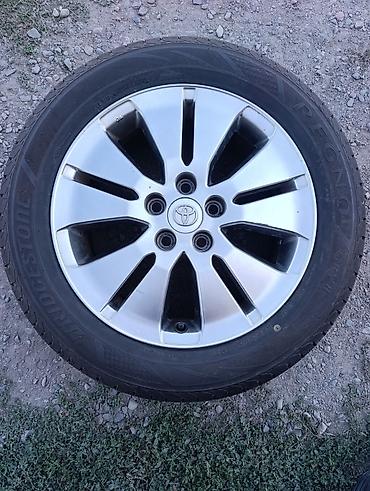 Колеса в сборе 225 / 55 / R 17, Лето, Б/у, Комплект, Легковые, Литые, отверстий - 5 at lalafo.kg Колеса в сборе 225 / 55 / R 17, Лето, Б/у, Комплект, Легковые, Литые, отверстий - 5