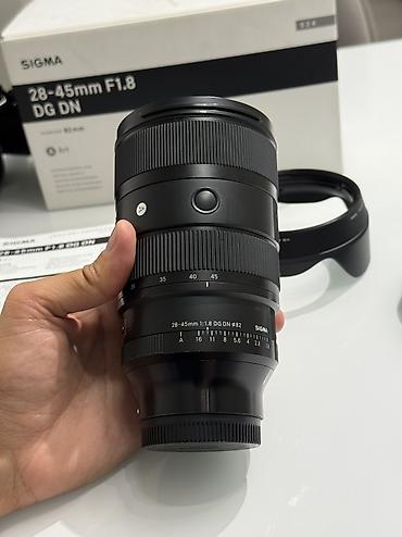 a6700 sony: Продаю Sigma 28-45mm f1.8 Sony E mount, полный кадр Покупал 7го — 1