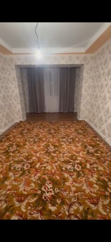 2 комнатная квартира в оше: 1 бөлмө, 57 кв. м, Жеке план, 4 кабат, Косметикалык ремонт