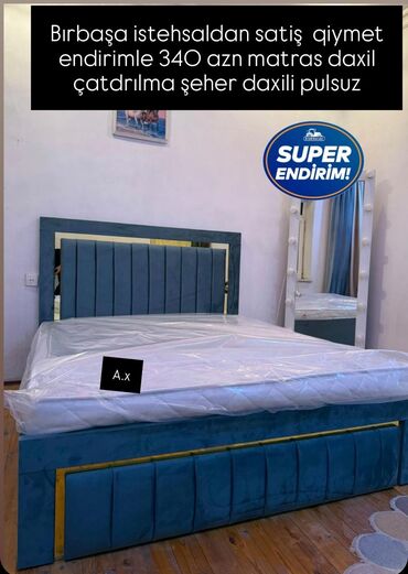 Çarpayılar: Yeni, İkinəfərlik çarpayı, Matras ilə, Rusiya lalafo.az -da Çarpayılar: Yeni, İkinəfərlik çarpayı, Matras ilə, Rusiya