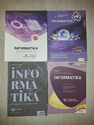 Toplu 2023 informatika - 6 manat Güvən informatika 2024 - 8 manat