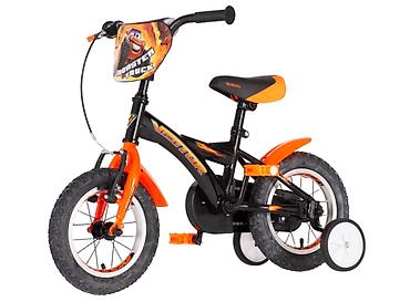 aviator jakne: Bicikl kids Visitor Truck 12" – crno/narandžasti - Dimenzija točkova — 5